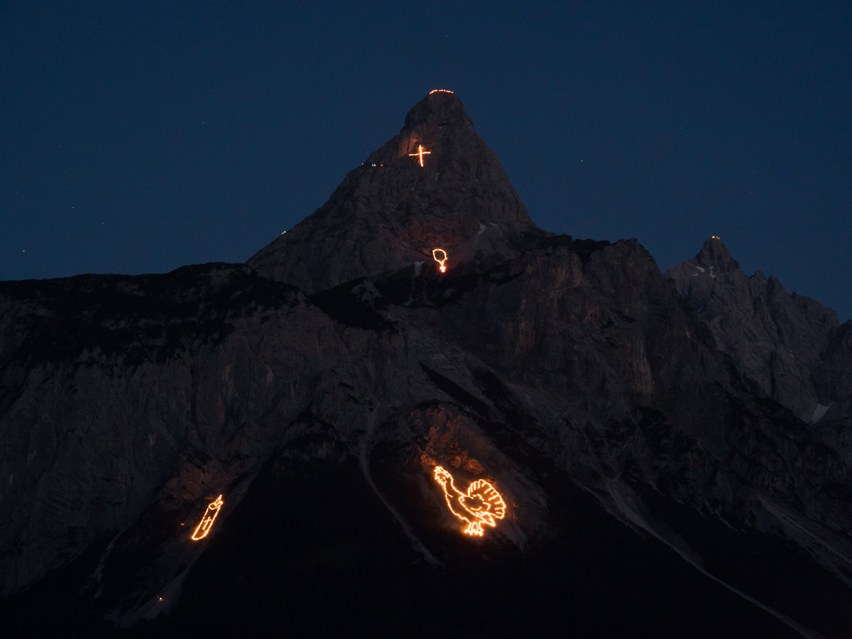 Zugspitzarena Ehrwalder Bergfeuer ”