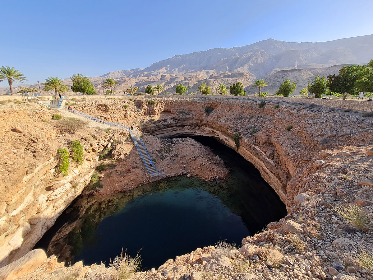 Oman Rundreise Bimmah Sinkhole