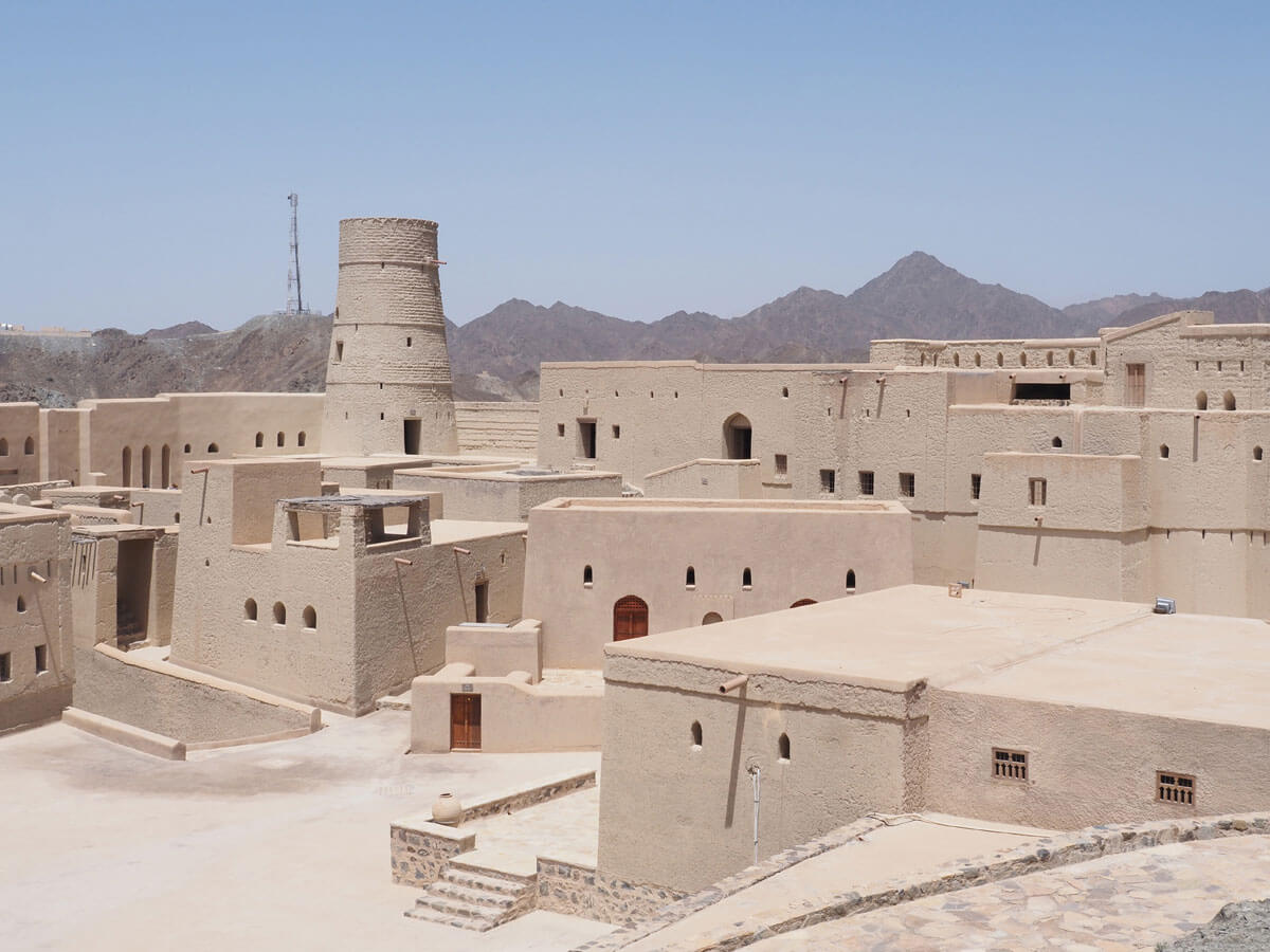 Oman Rundreise Reiseroute Bahla Fort