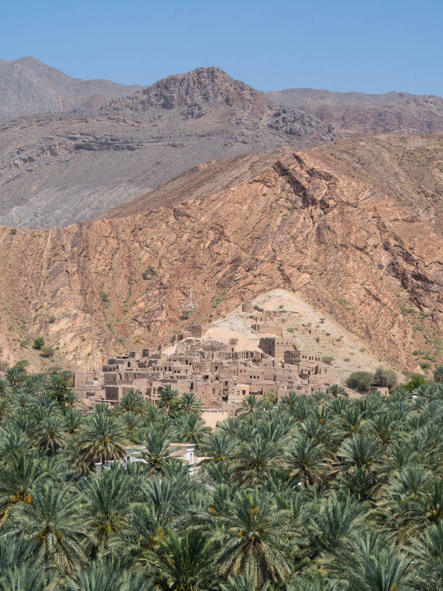 Oman Rundreise Reiseroute Birkat Al Mouz ”