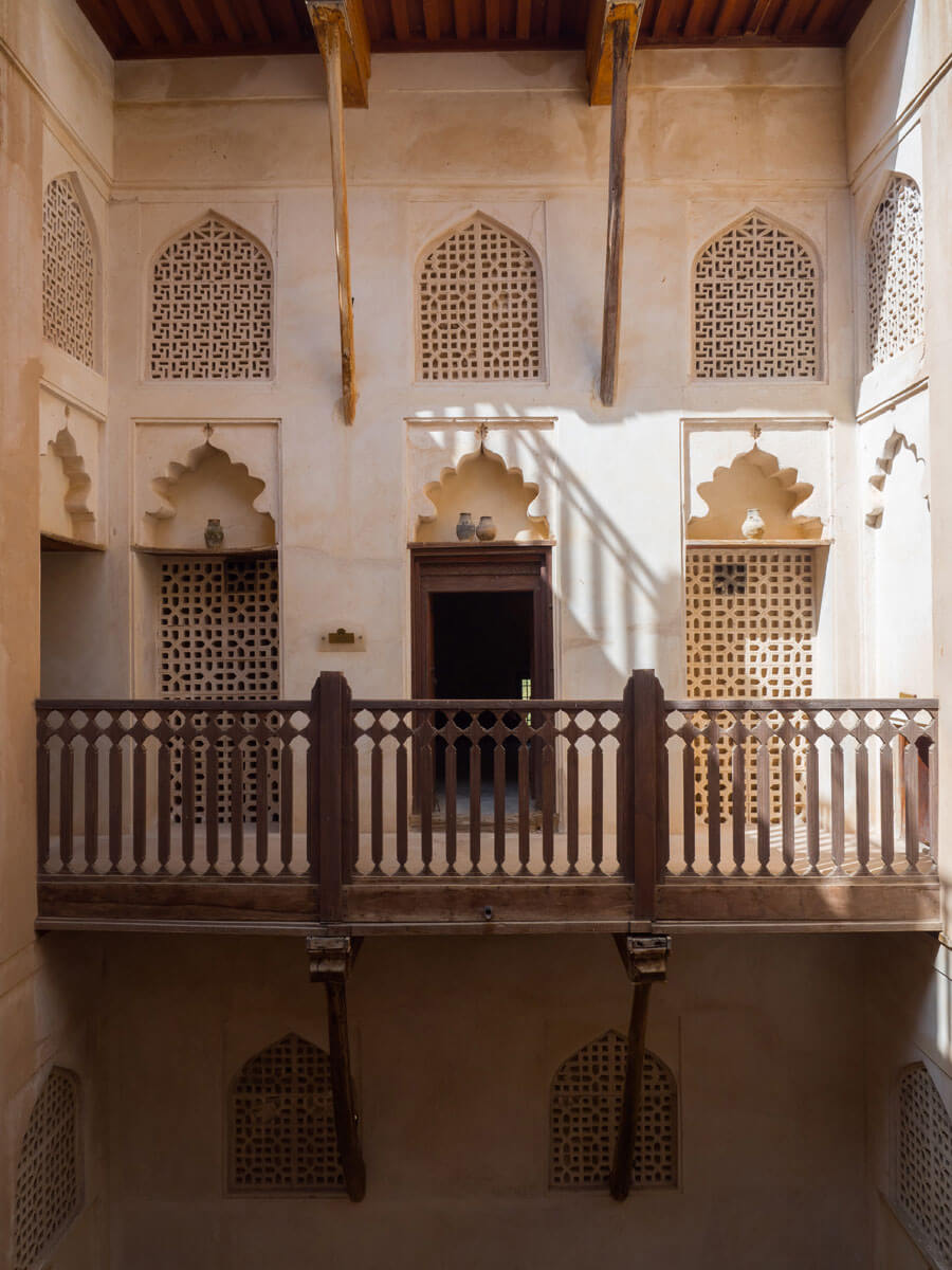 Oman Rundreise Reiseroute Jabreen Castle ”