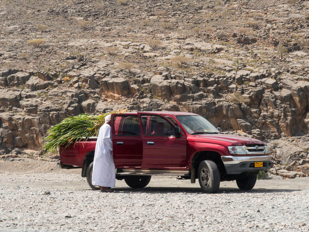 Oman Rundreise Reiseroute Misfat Al Abriyeen ”