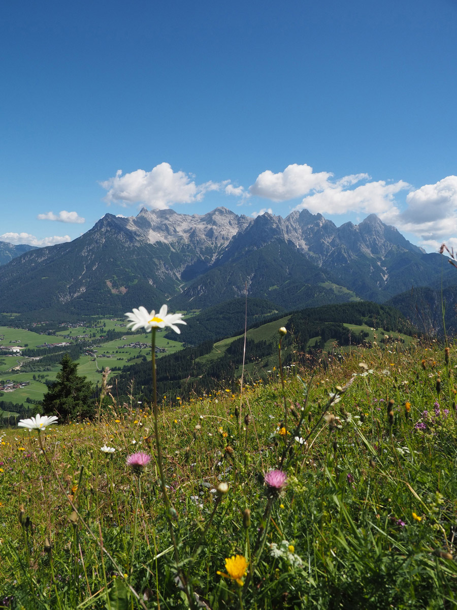 Im Jakobskreuz
Weitwandern Waiwi Pillerseetal (”)